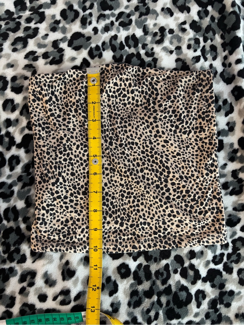 American Eagle Leopard Print Women's tube top - Beige and Black